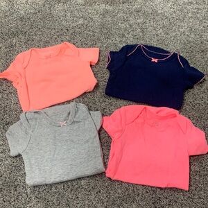 Vibrant Baby Girl Onesies